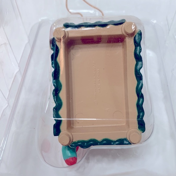 Teddy bear Santa ornament Vintage - Picture 6 of 8